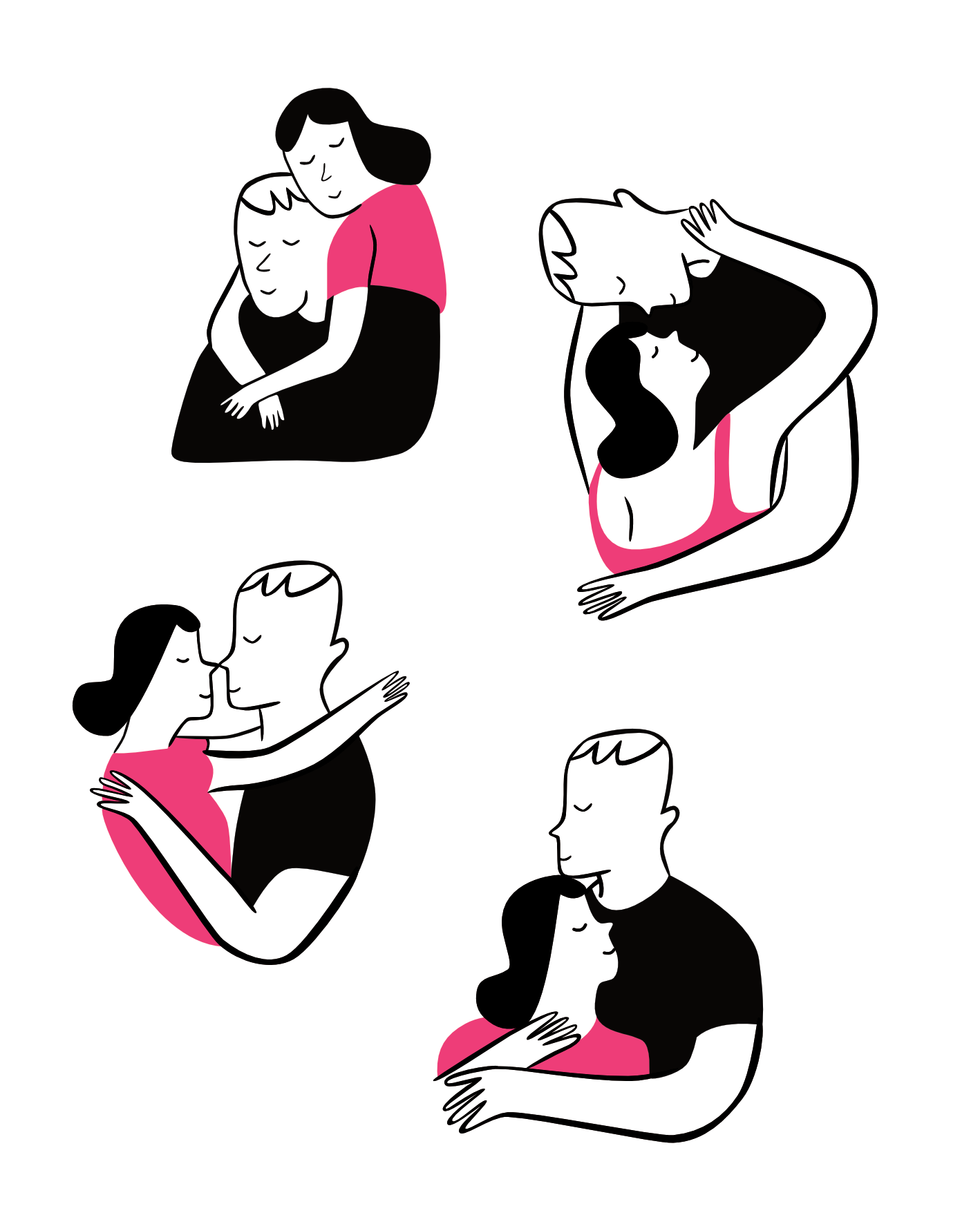 hugs couple