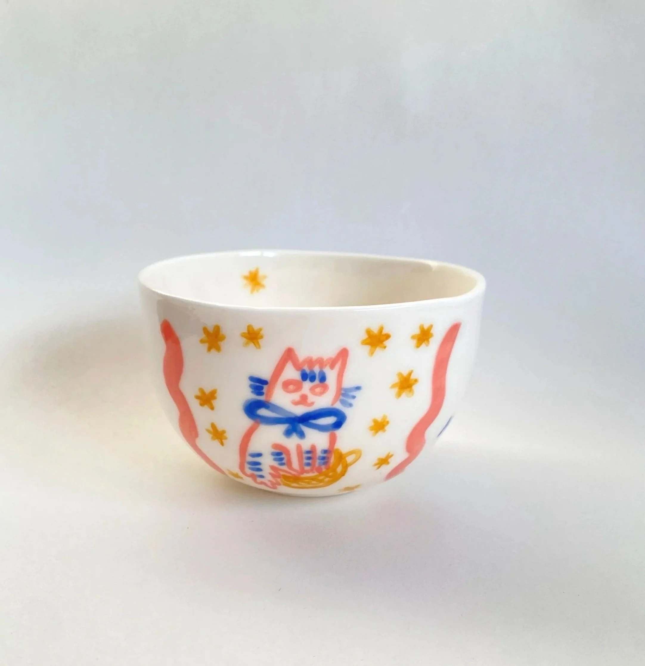 Christmas cup with cat