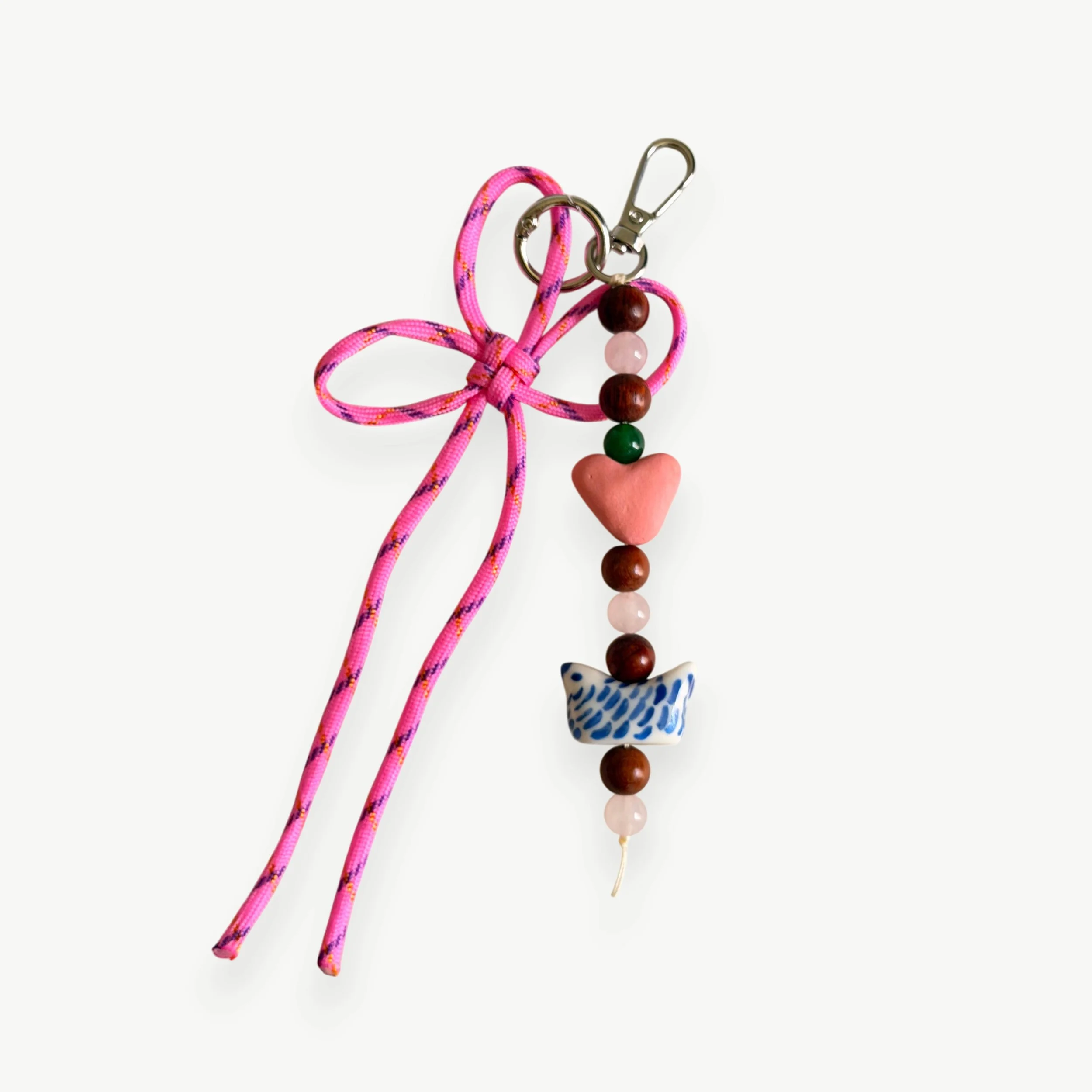 keychain, playful accessorise, bird jewellery, ceramic art
