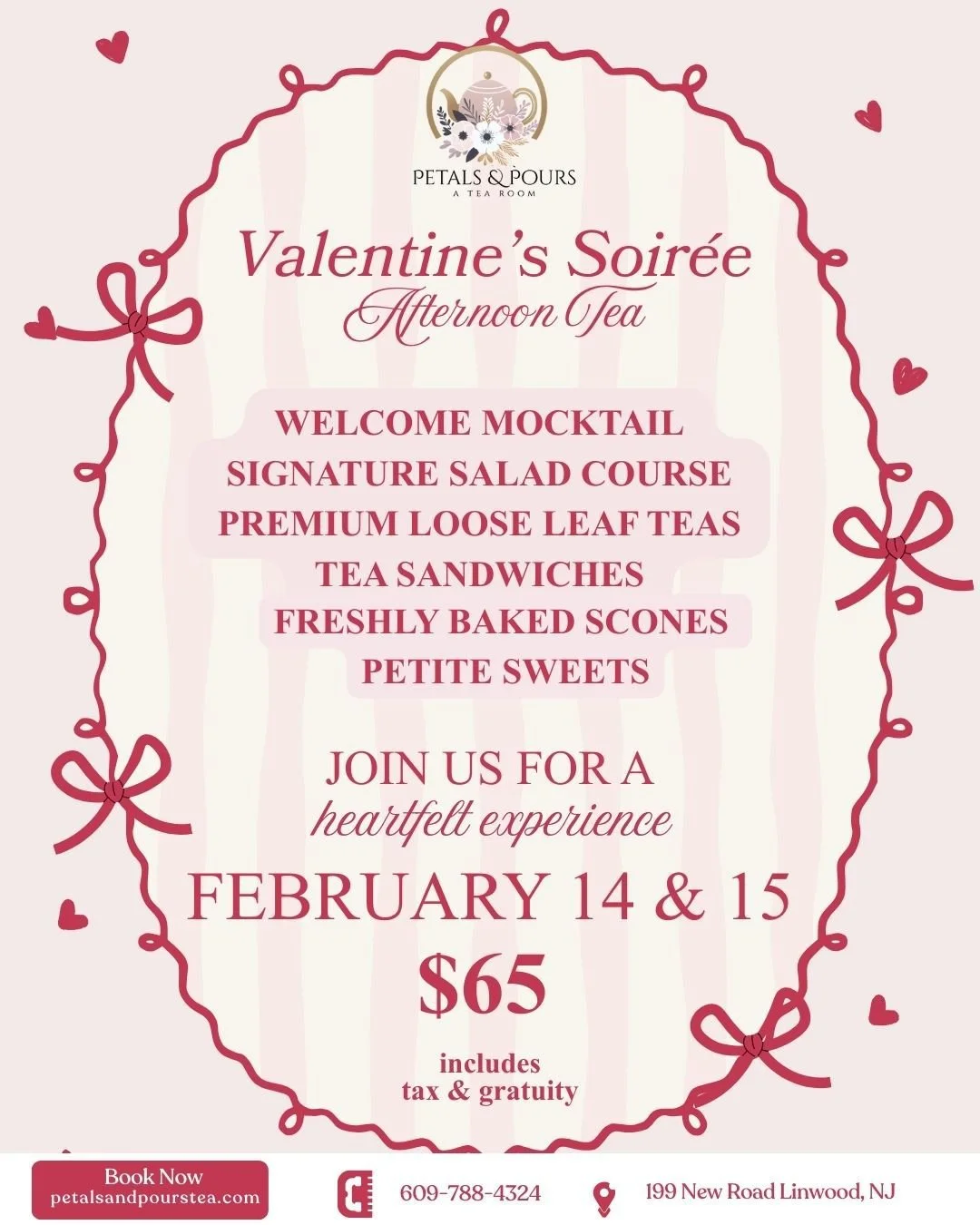 The Valentine's Soiree Afternoon Tea
