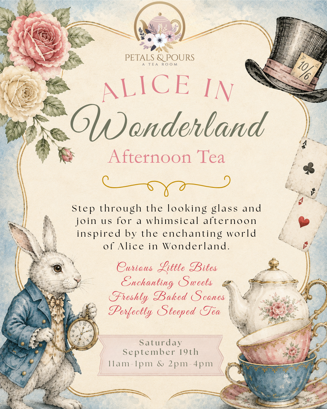 Alice in Wonderland Afternoon Tea