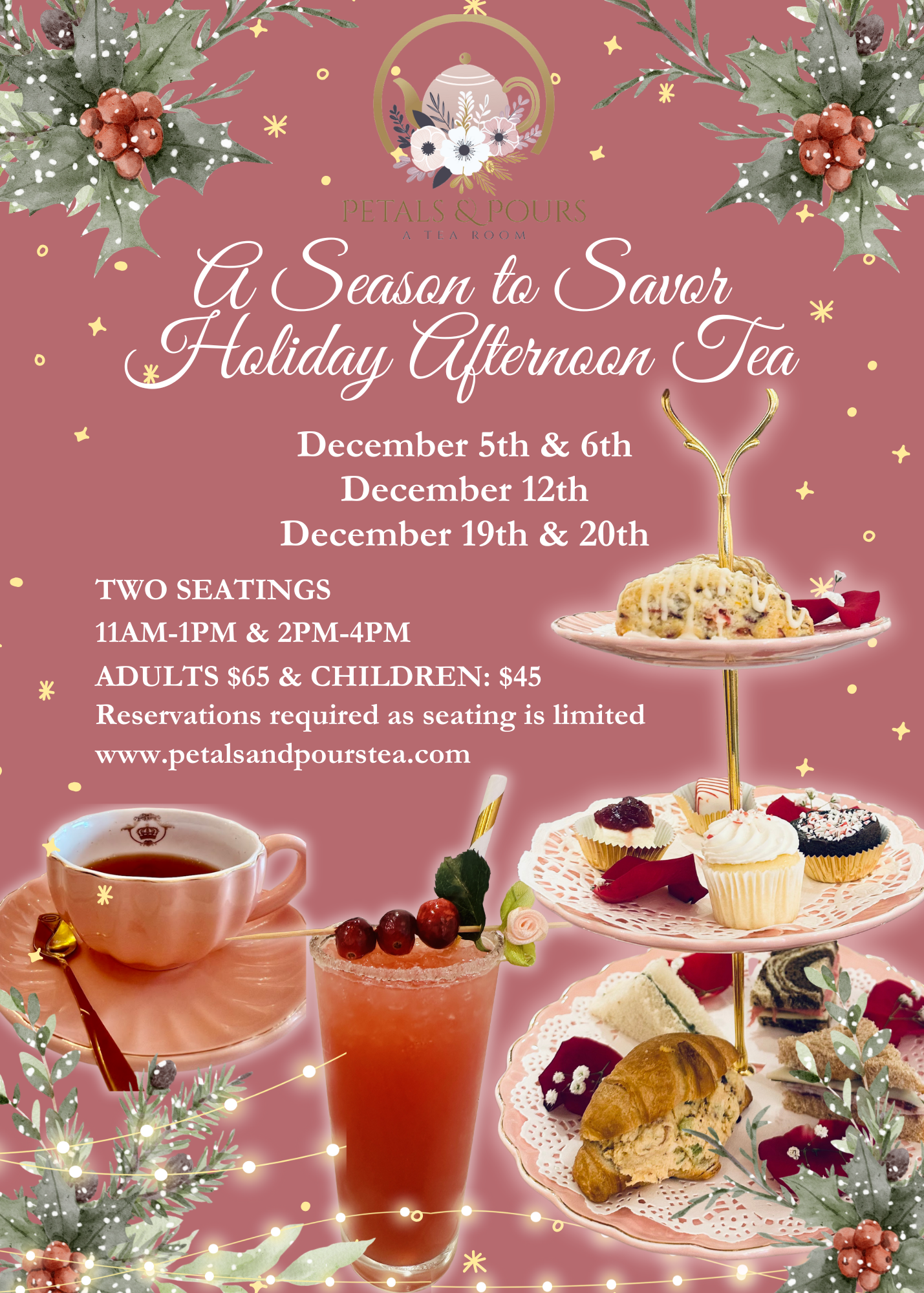 A Season to Savor: Holiday Afternoon Tea