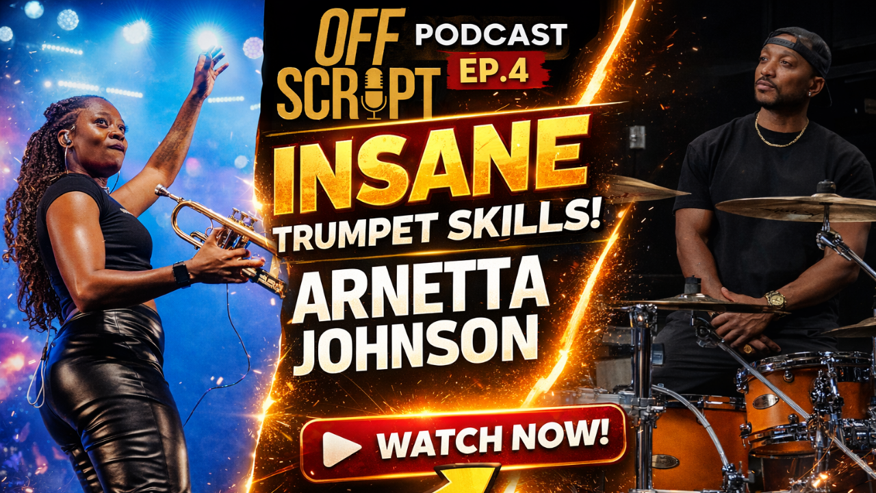 ARNETTA JOHNSON THUMBNAIL FOR OFF SCRIPT PODCAST