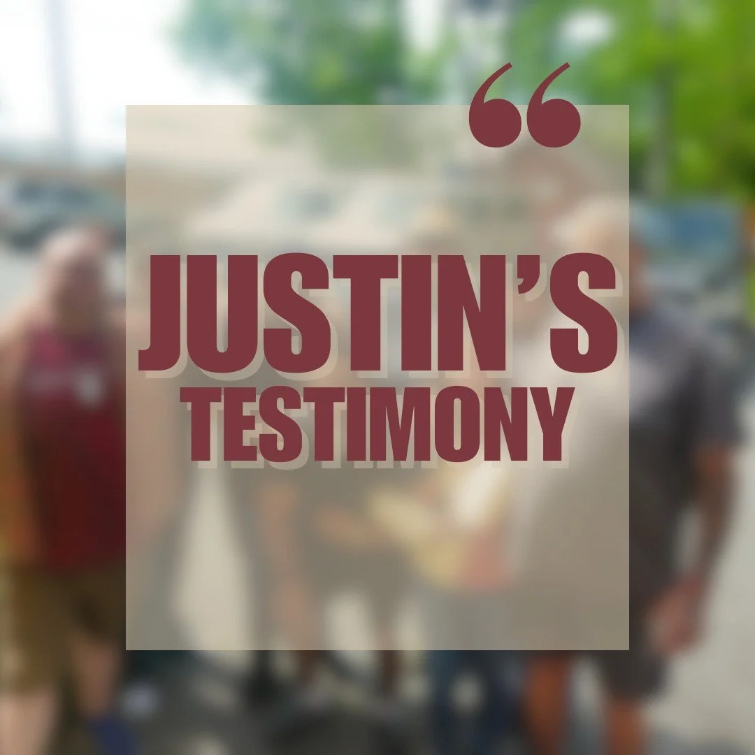 &quot;I may not know you, but I love you&mdash;no matter where you've been or what you've done.&quot;

Justin&rsquo;s journey is a testament to the redeeming grace of God. From prison and parole to purpose and peace, his life was transformed through 