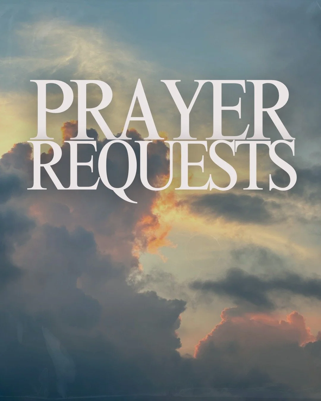 Would you join us in prayer this week? 

We&rsquo;re lifting up:
✞ Those in personal growth seasons &mdash; for continued focus, endurance, peace, and clarity as they follow God&rsquo;s direction.
✞  Those developing trust and community &mdash; that 