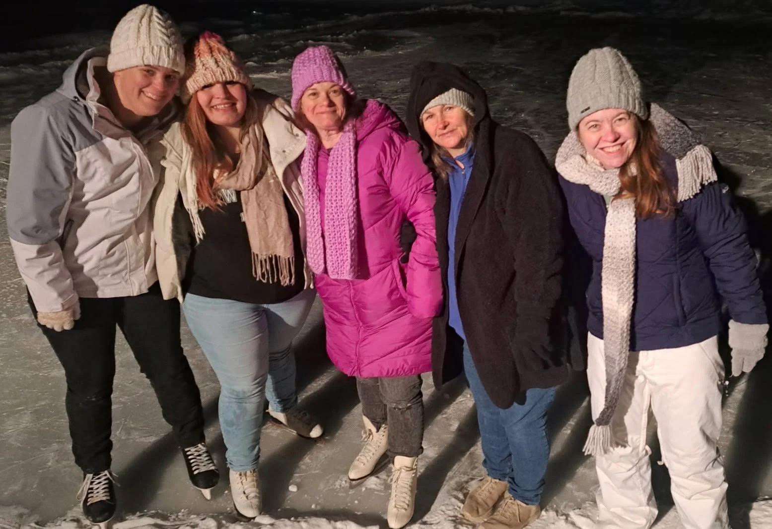 Embracing the deep chill and the joy of the moment ❄️

Watching these women step out onto the ice, laughing, trying something new, and enjoying creation together, was a beautiful reminder that healing includes joy, courage, and shared experiences. So