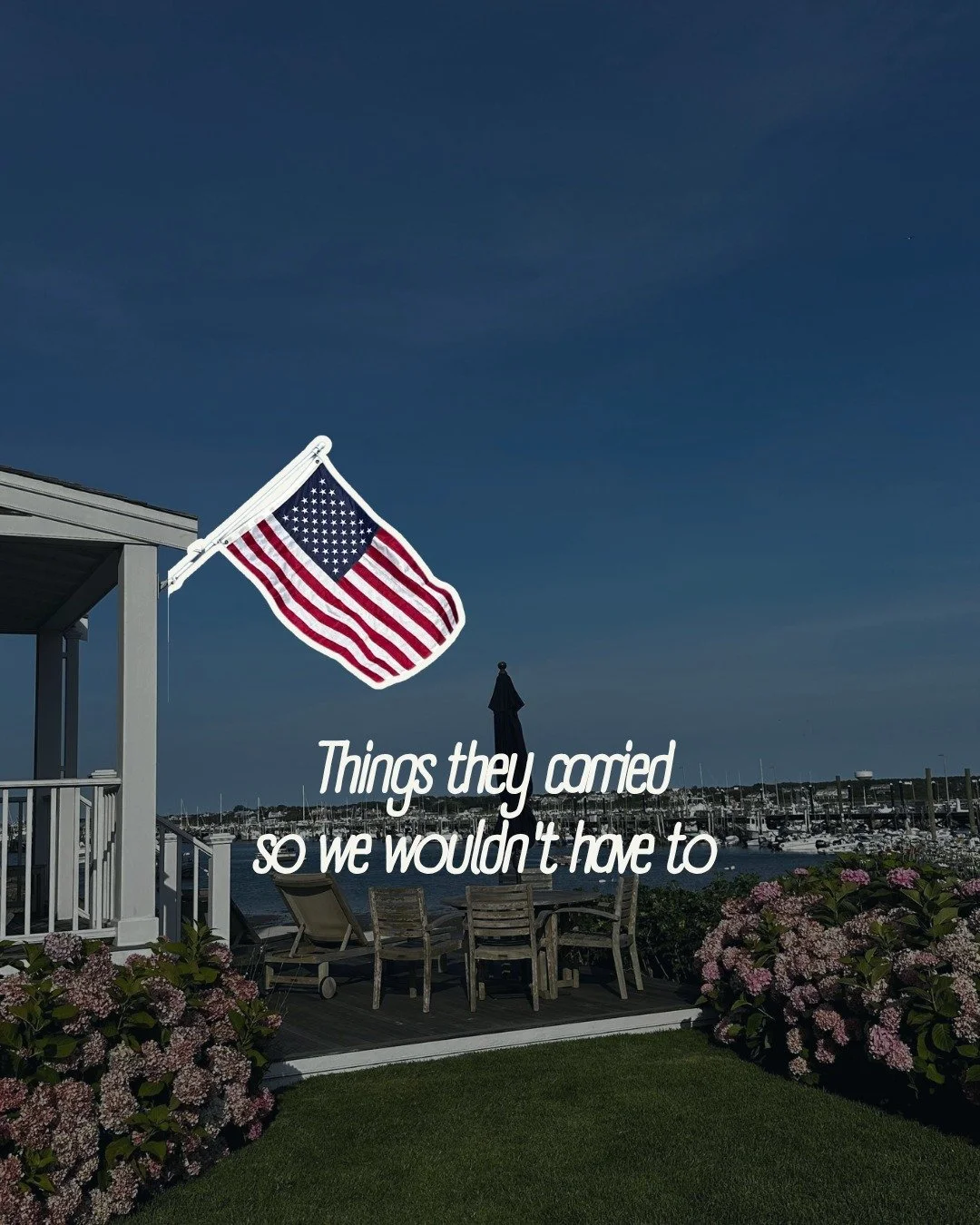 Memorial Day is not about us.

It's about the ones who never made it home. The ones whose names are etched into stone, into folded flags, into the silent ache of families who still set out a photograph instead of a place setting.

They were sons and 