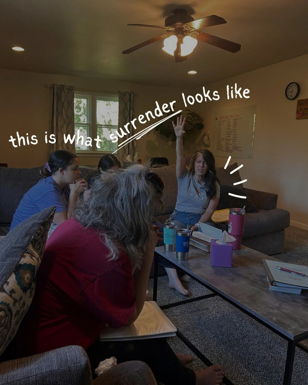 This is what surrender looks like. 🙌

Inside the walls of the Potter's House of Ruth, women who once believed they were too far gone are learning to hear a different voice. The voice of a Father who calls them beloved, chosen, redeemed.

Our 12-mont