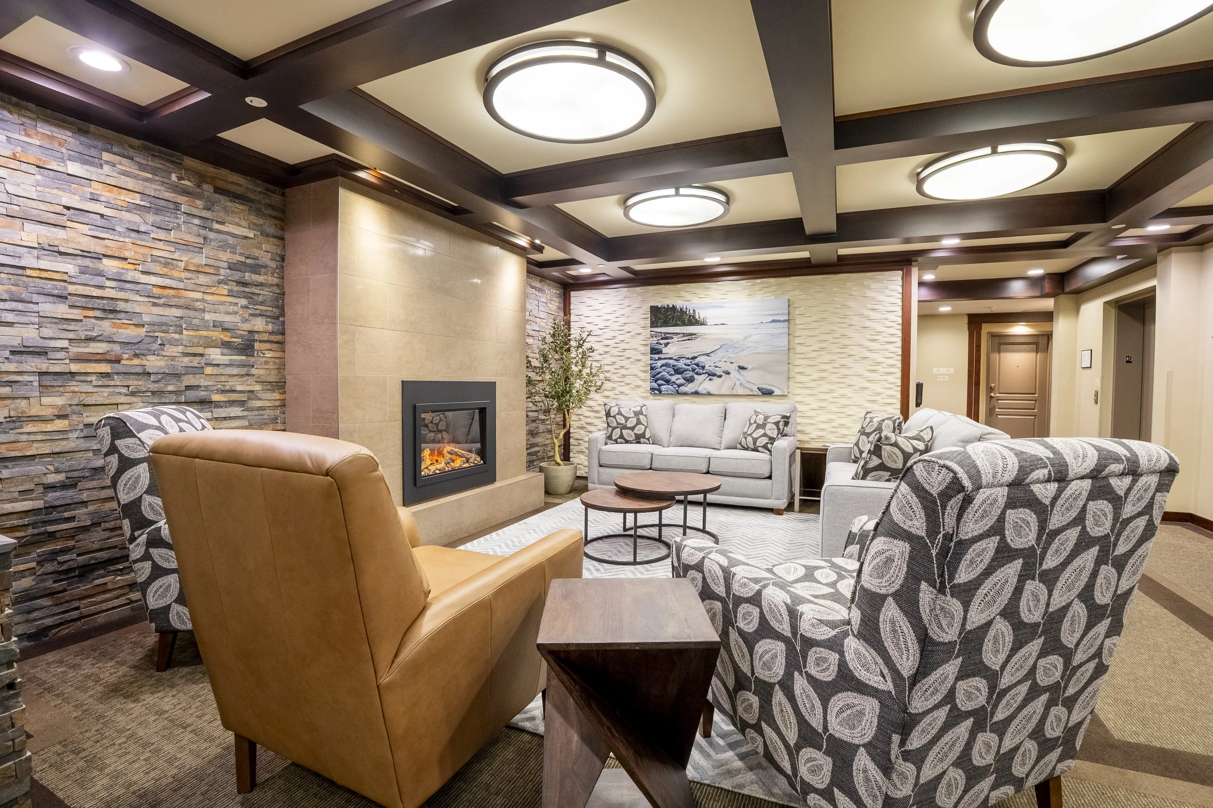 Thornbridge at Longwood Estates Lobby Transformation