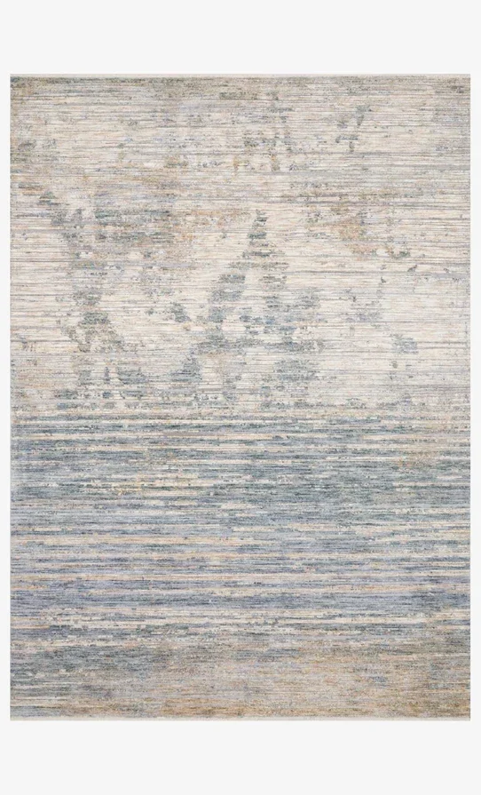 LOLOI PANDORA IVORY BLUE 5'X8'