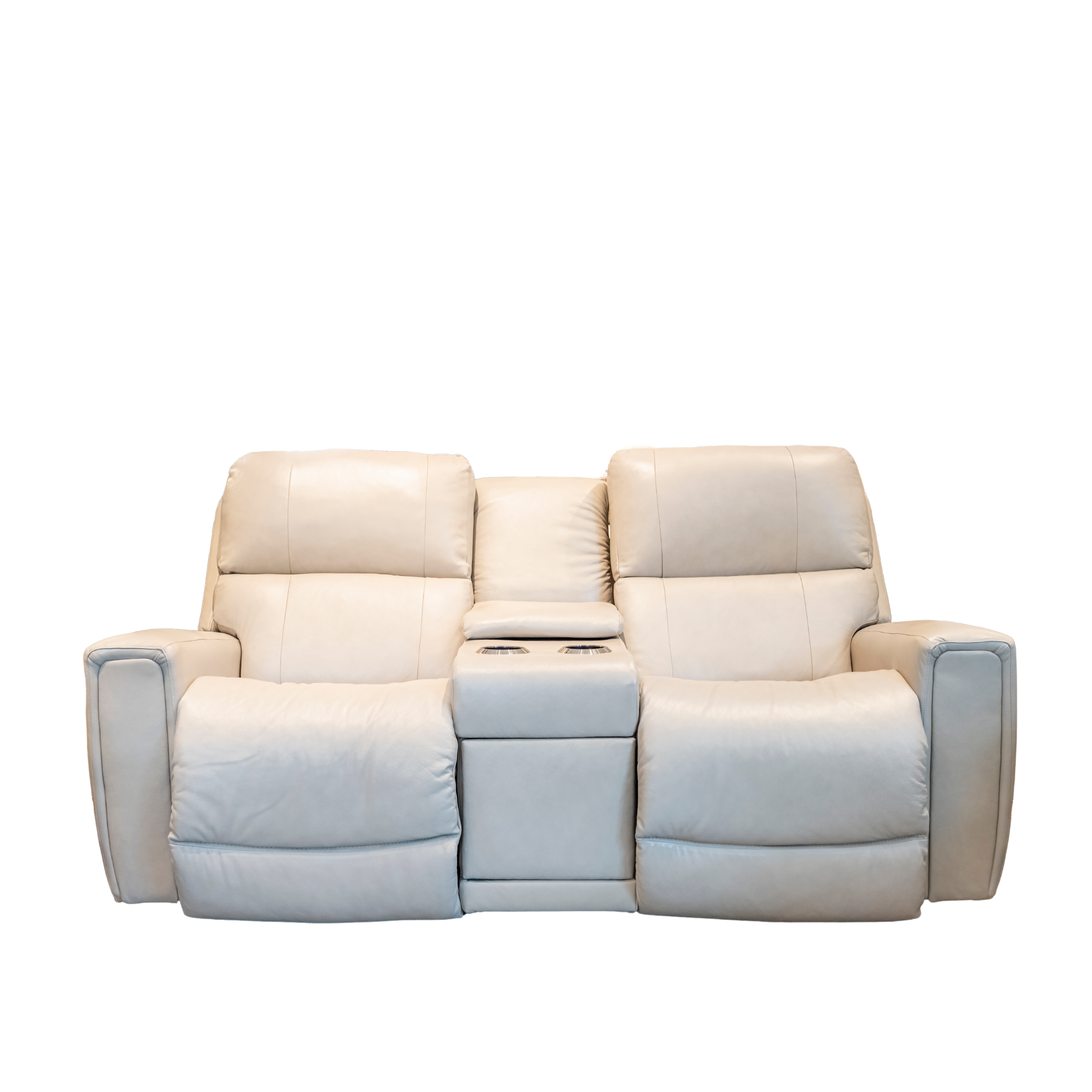 APOLLO POWER RECLINING  LOVE SEAT W/ HEADREST + LUMBAR + CONSOLE