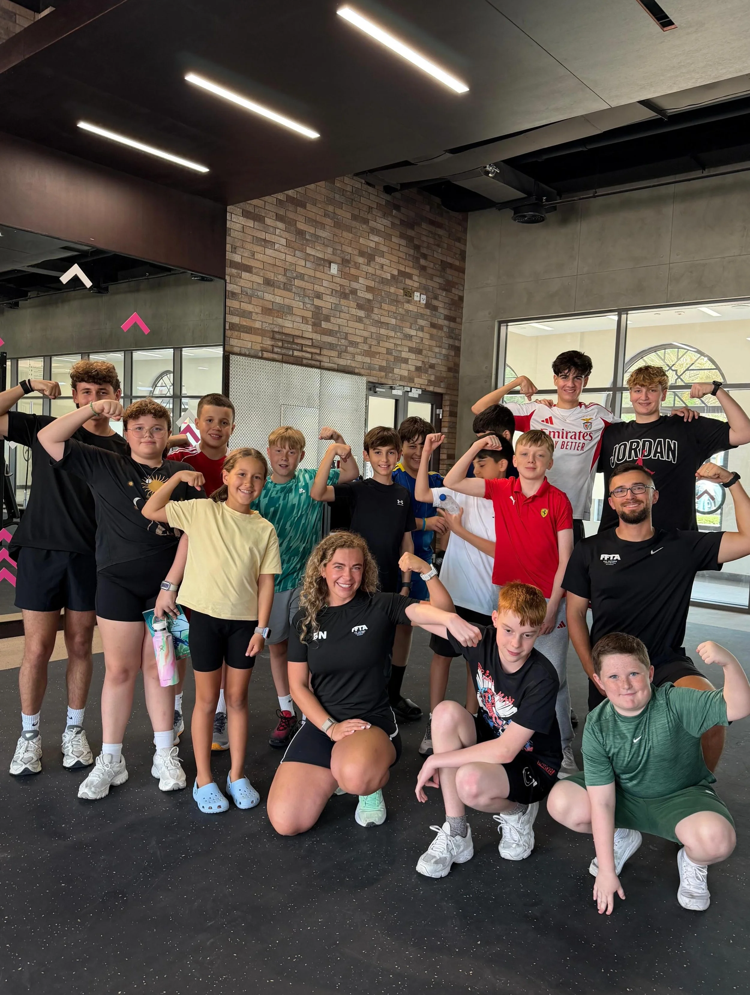 Stronger together 💪🏼 

At Fit Future Training Academy, we&rsquo;re building more than just muscle. 

We&rsquo;re building:
✅ Confidence 
✅ Discipline 
✅ Resilience 
✅ Healthy habits 
✅ A positive relationship with fitness 

Every session is structu