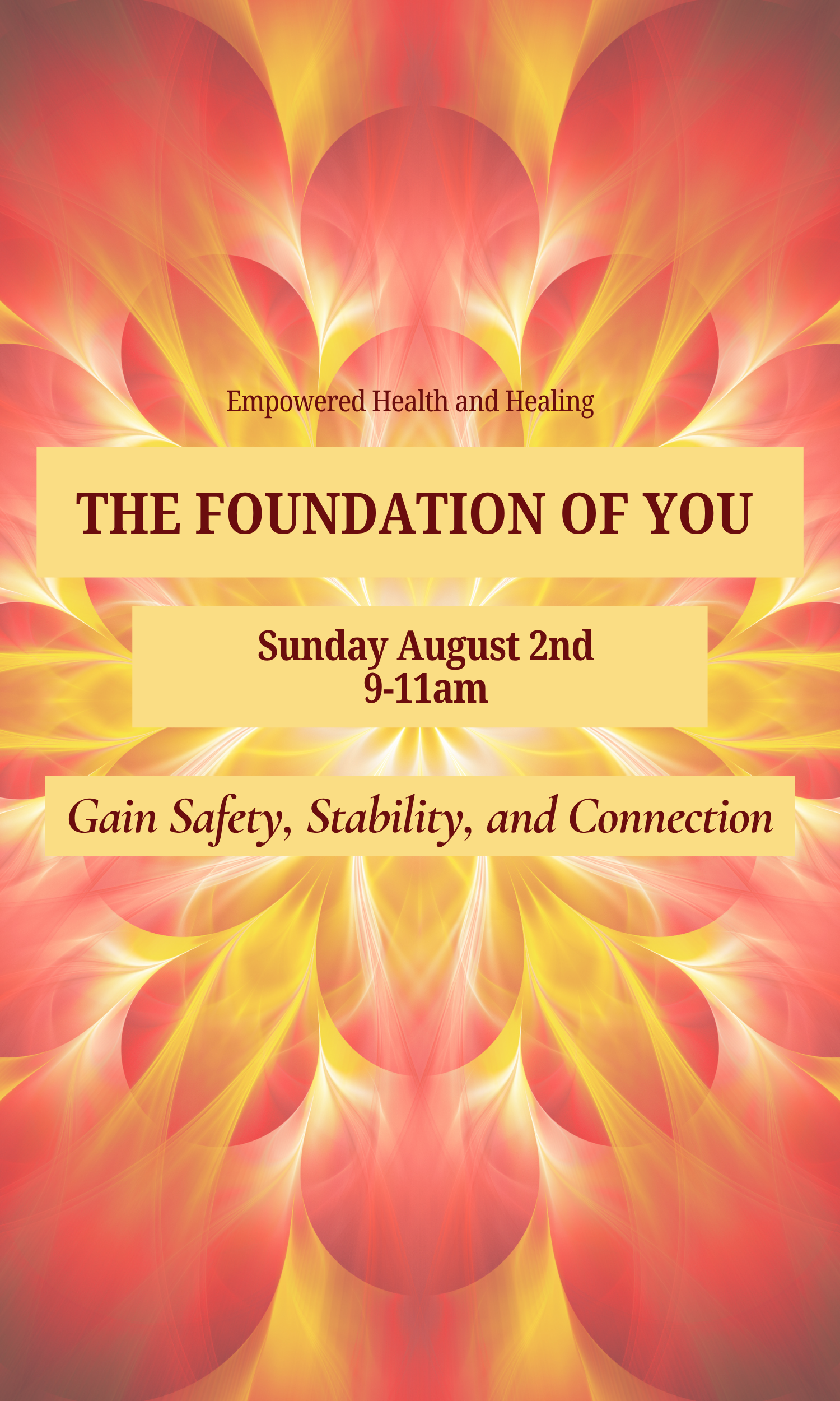 The Centered Self: Foundation of You