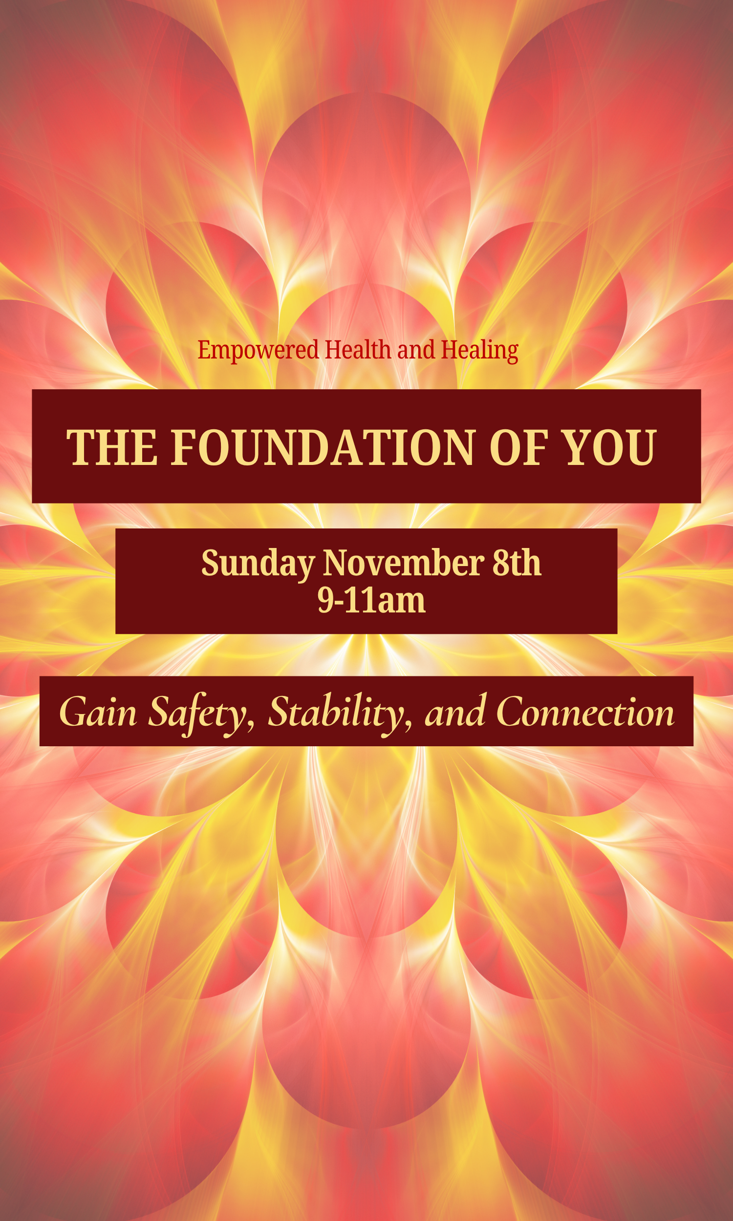 The Centered Self: Foundation of You