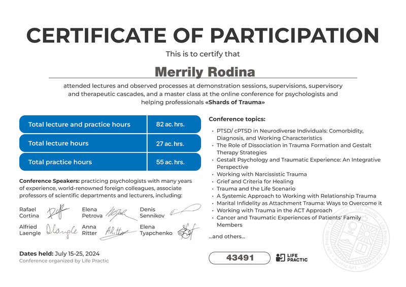 Shards Of Trauma CPD