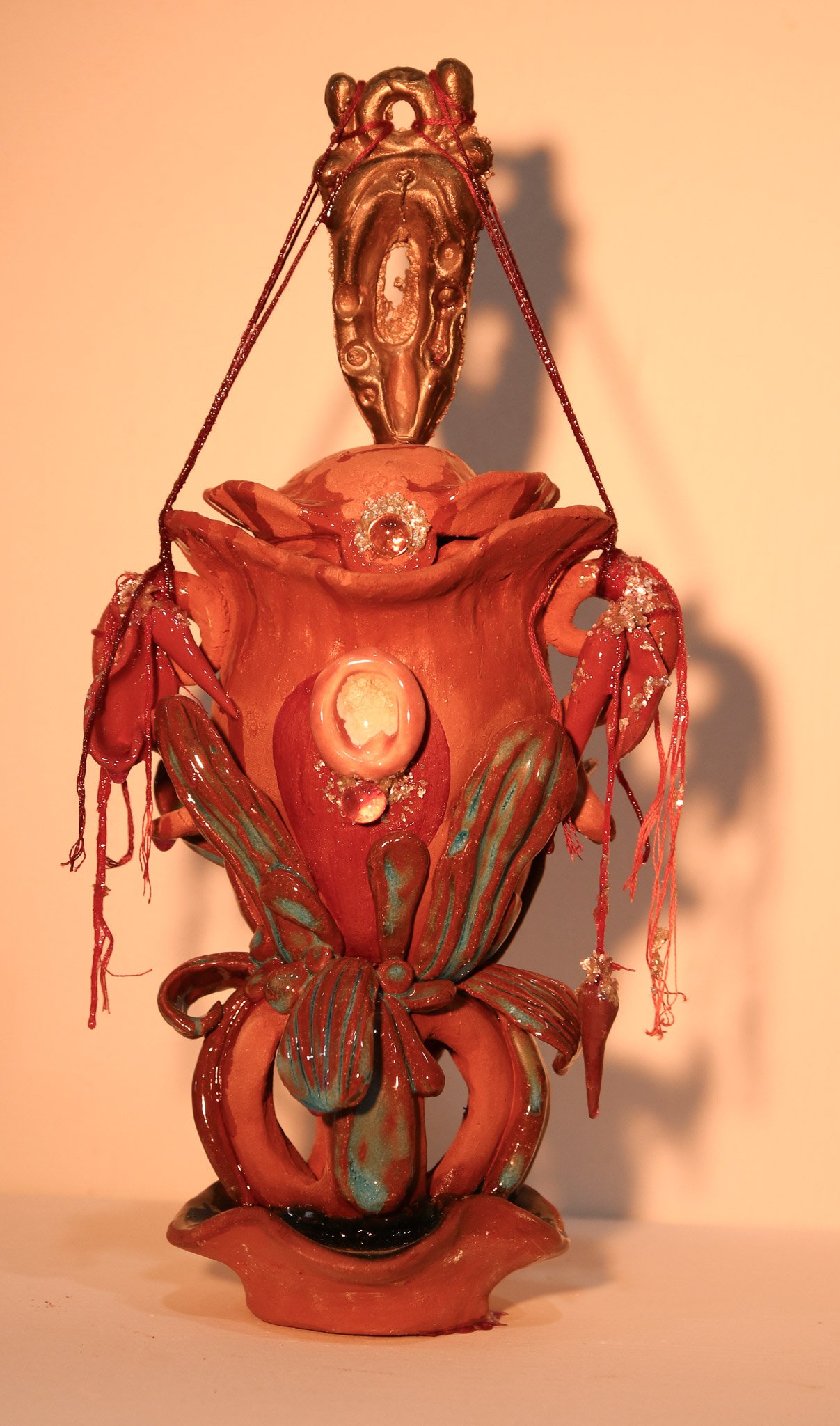 Untitled (ceramic & mixed media)