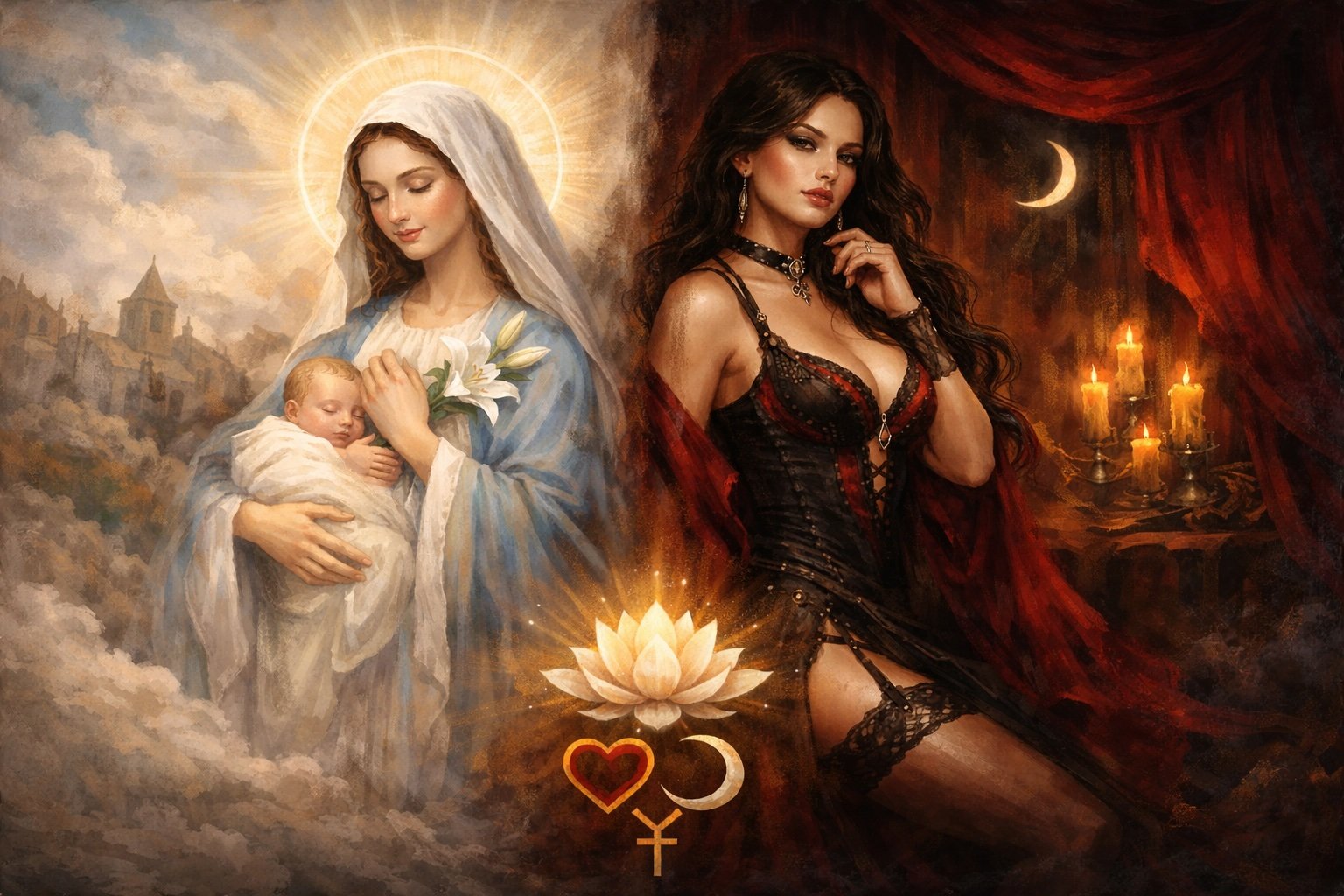 The Madonna and the Whore: The Split Women