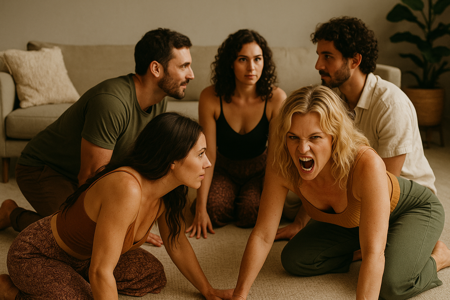 The Animal Game: A Dis-Inhibition Game