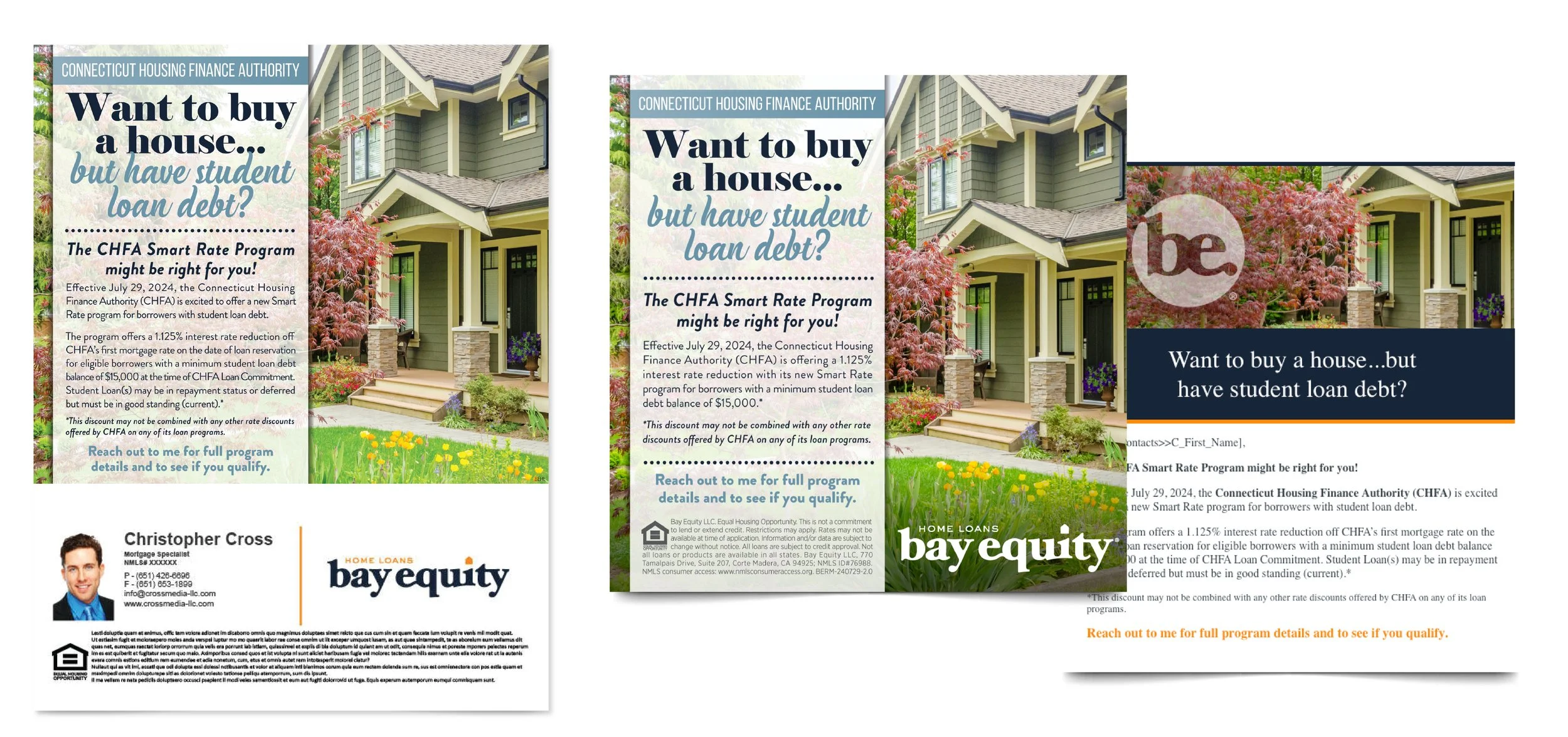 Flyer, Social Media Image and Email