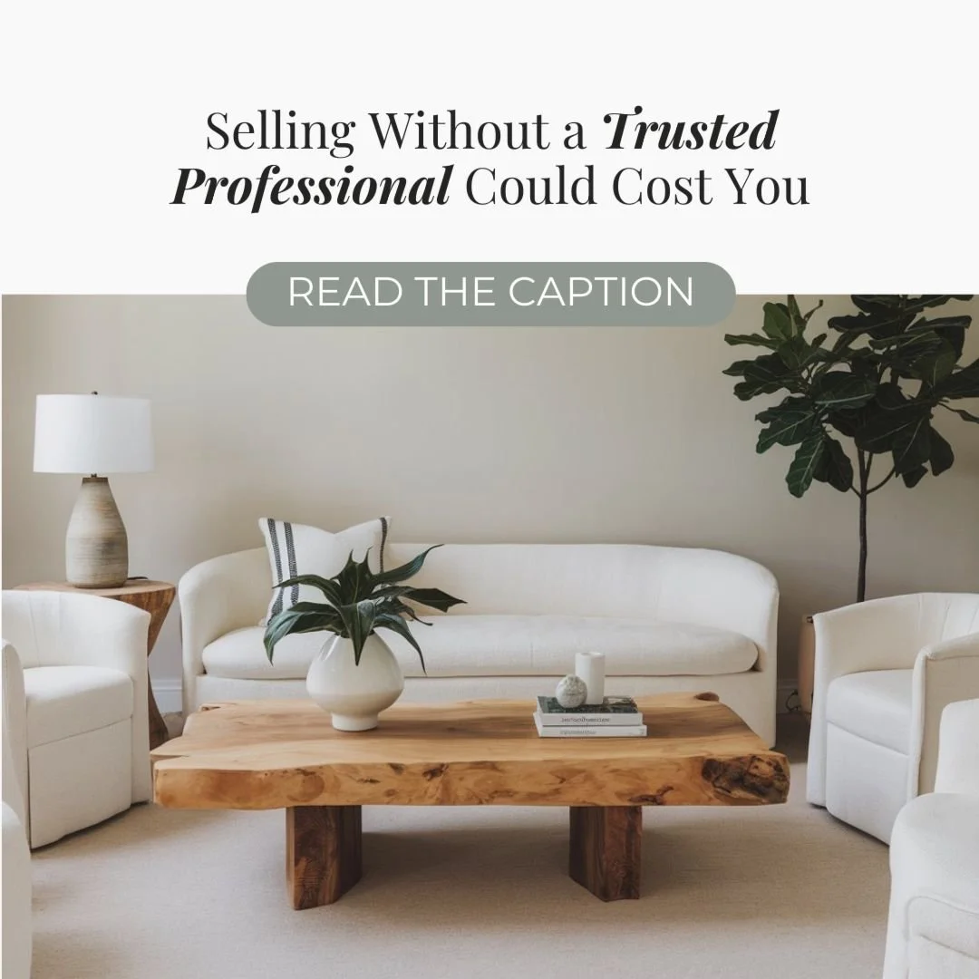 Selling a home without a trusted professional can cost you time, money, and peace of mind.
Here’s what you miss out on without a trusted real estate expert by your side:
❌ Accurate market pricing backed by expertise
❌ Professional marketin