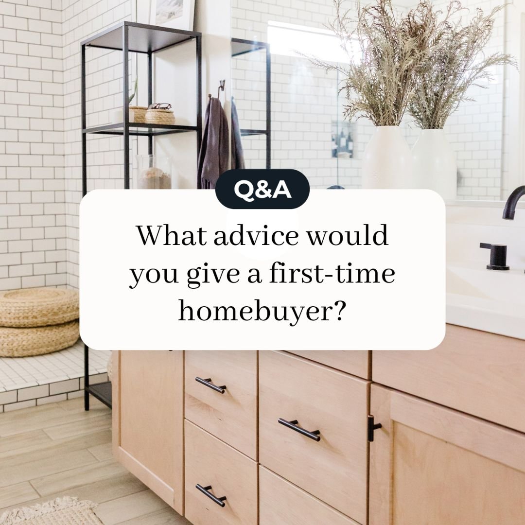 Here is some expert advice for first-time homebuyers! 🏡

✨ Work with a trusted agent who knows the local market
🕰 Be patient with the process&mdash;finding the right home takes time
💰 Understand your budget and priorities before starting the s
