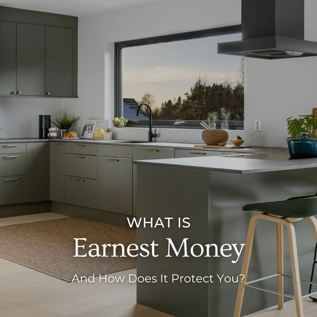💸 Earnest money or "good faith deposit" is a deposit buyers put down to show they&rsquo;re serious about purchasing a home. It&rsquo;s typically a small percentage of the purchase price and is held in escrow until closing. Here&rsquo;s how
