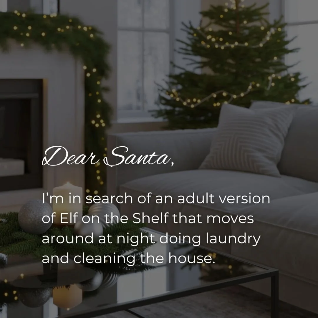 Who needs mischief when you could have an Elf on the Shelf that folds laundry and cleans the house while you sleep? 🧺✨ Now THAT&rsquo;S the holiday magic dreams are made of! 

If you had one, what chore would your elf tackle first? Let&rsquo;s hea