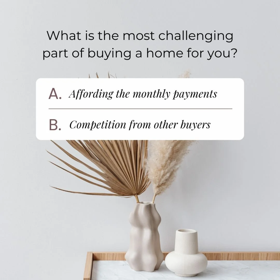 Buying a Home? Here&rsquo;s What Many Buyers Find Challenging!

💰 Affording the Monthly Payments &ndash; Rising home prices and interest rates can make budgeting a challenge. Exploring loan options, improving credit, and securing a strong pre-appr