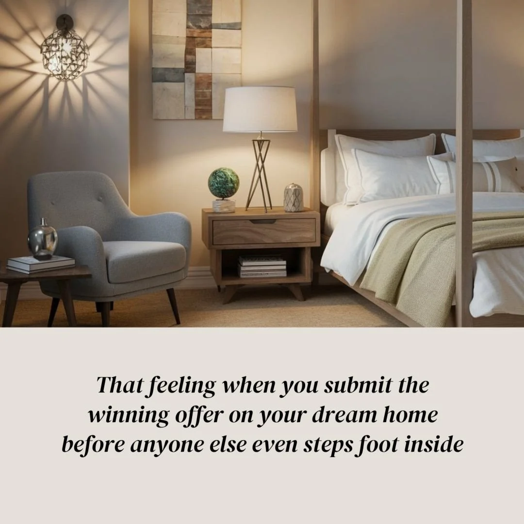 Nailing the winning offer on your dream home before anyone else even sees it? 

That&rsquo;s what happens when preparation meets opportunity. Being ready and decisive can turn your home buying dreams into reality faster than you think. 

Ready to