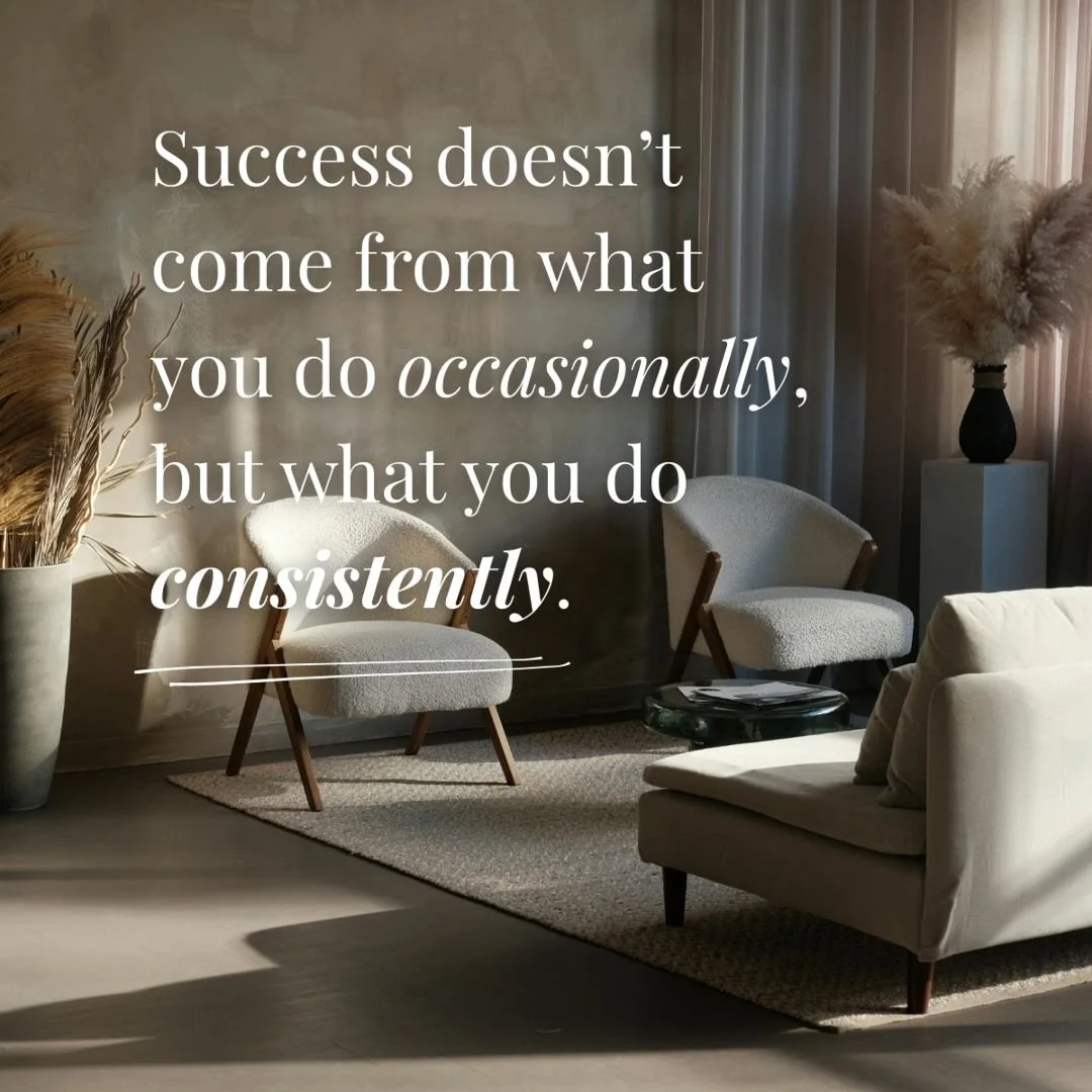 Consistency is the quiet force behind every meaningful achievement. When you show up with intention day-after-day, progress follows, and potential turns into results.

🚀 No matter the size of the goal, steady effort and commitment create momentum.
