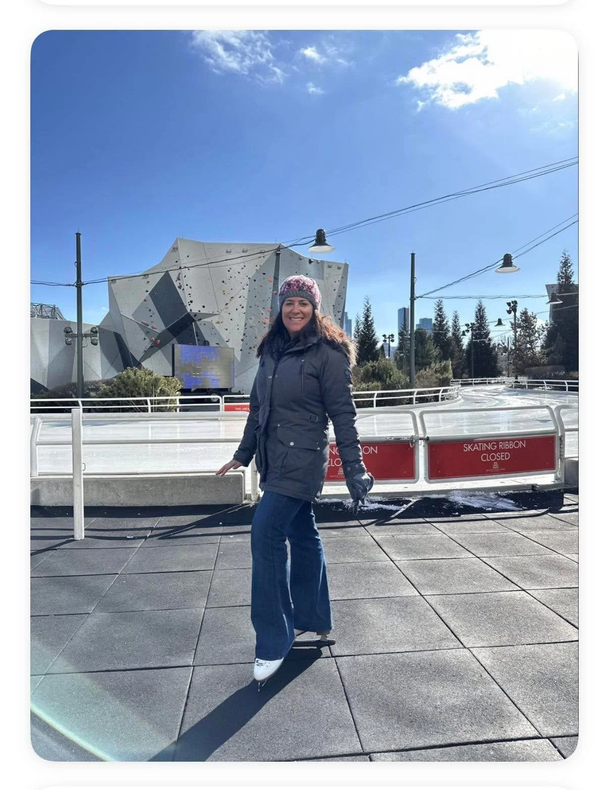 Hey friends. I&rsquo;m going to skate at the Maggie Daley ribbon today from 2-4pm. Last day of the season and wonderful warm temps. Anyone care to join me?