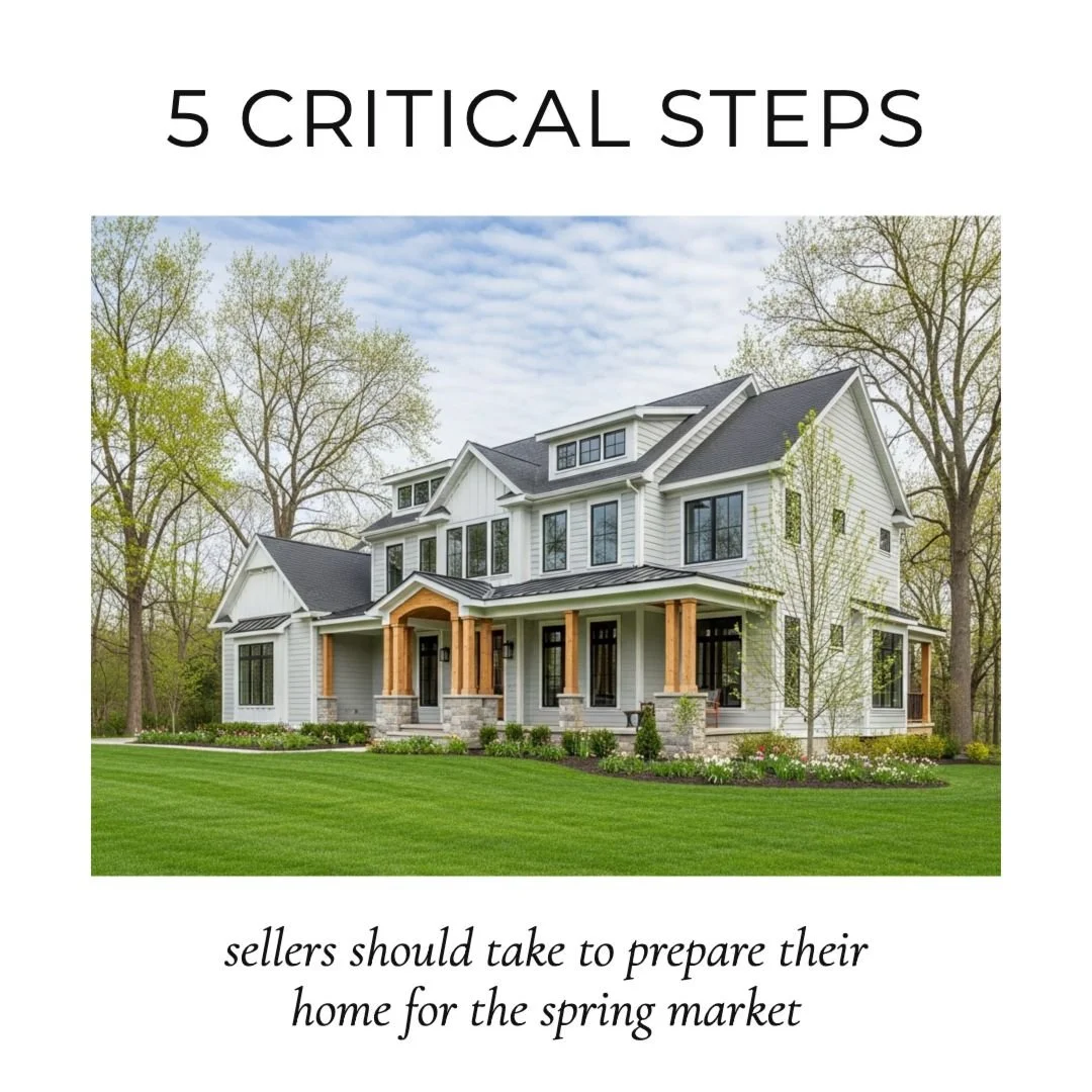🌸 Ready to make the most of this spring&rsquo;s market? Follow these 5 steps!

1️⃣ Get a competitive market analysis to price your home right.
2️⃣ Declutter and depersonalize so buyers can envision their future here.
3️⃣ Clean thoroughly and mak