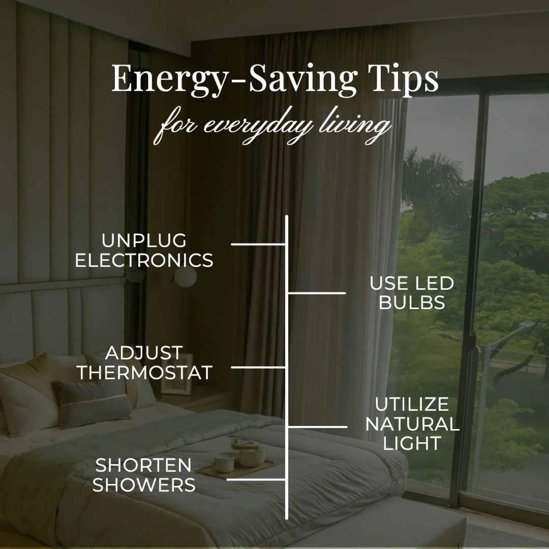 Saving energy doesn&rsquo;t have to be complicated, and it can make a real difference for your wallet and the planet! Try these simple tips:

🔌 Unplug unused electronics &ndash; Even standby mode uses power
💡 Switch to LED bulbs &ndash; Brighter