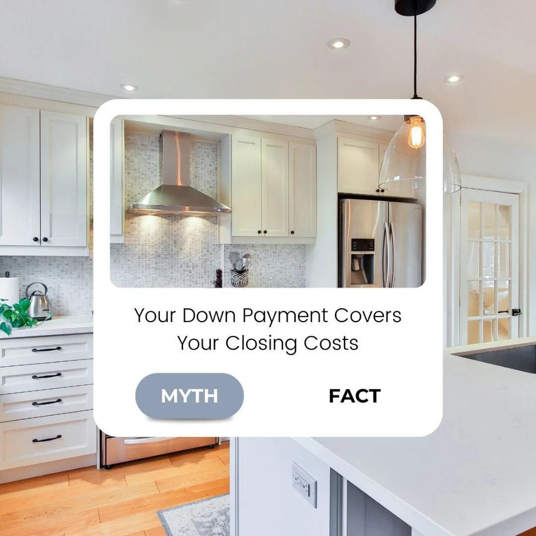 When buying a home, most people focus on the down payment &mdash; but don&rsquo;t forget about closing costs. 🏡

Closing costs are separate from your down payment and cover the professional and administrative expenses needed to complete the purcha