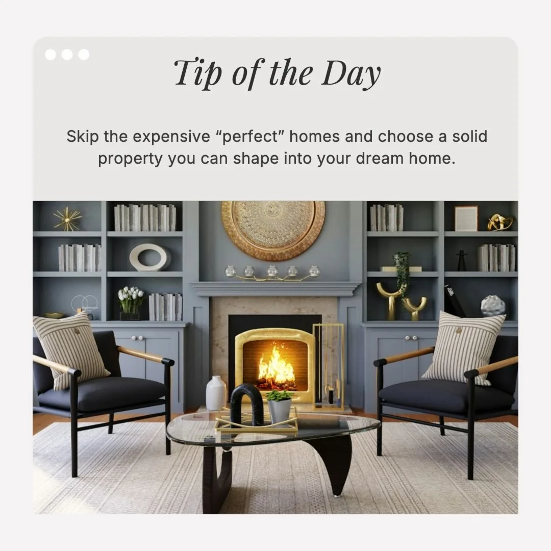 While it's easy to get caught up in your dream home checklist, it&rsquo;s also important to think about how you can mold a house within your budget into your dream home. What is most important when touring homes is to take note of the things that can