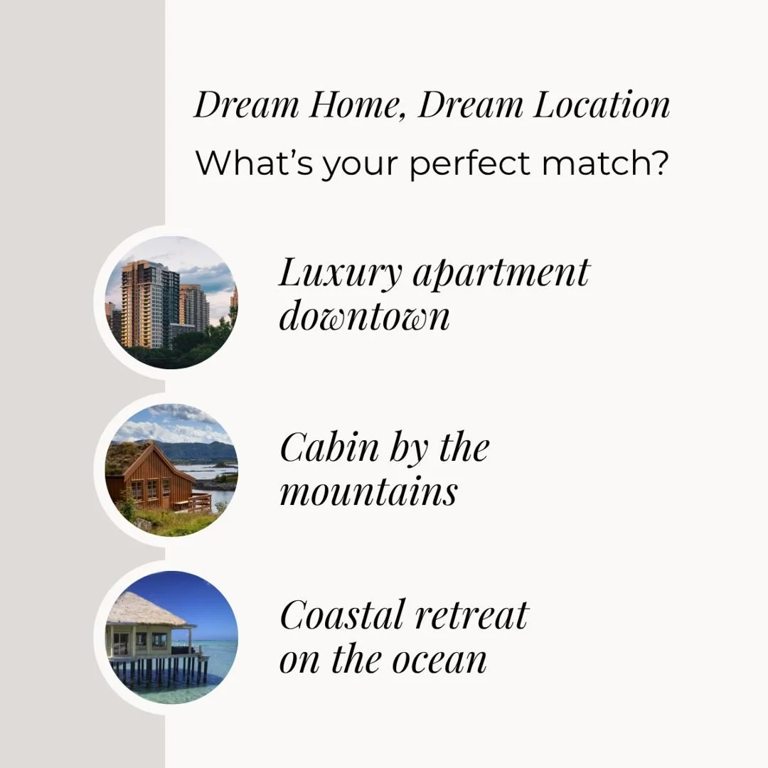 Imagine spending a full year living in a completely different kind of home&mdash;just for the experience. What would you choose?

🏙️ A luxury apartment in the heart of the city, where the buzz of restaurants, shops, and entertainment is always jus