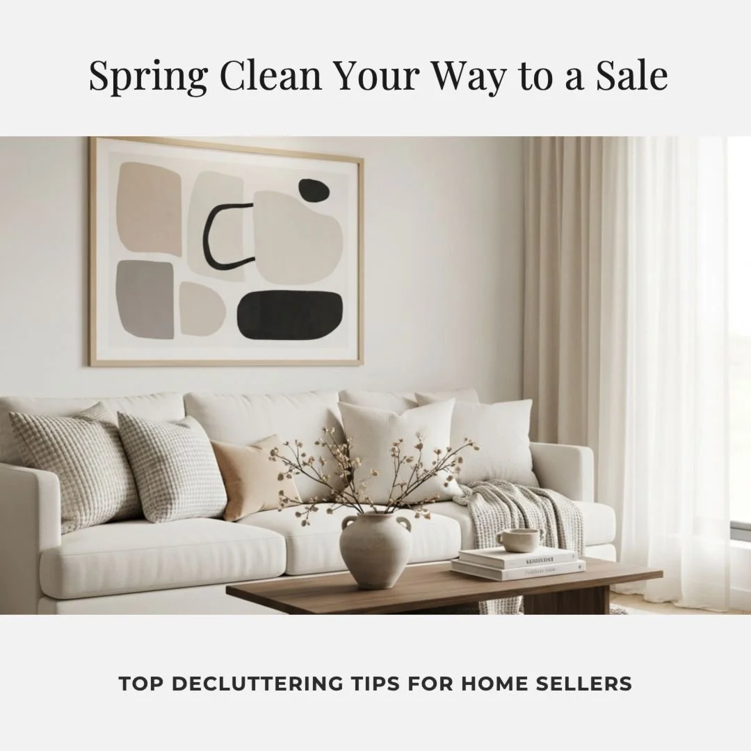 Decluttering can make a huge difference when selling a home. Here&rsquo;s how to get started:

🗂️ Begin with the Basics: Tackle one room at a time. Use the four-box method&mdash;keep, donate, sell, or discard&mdash;to streamline the process.
🖼️ 