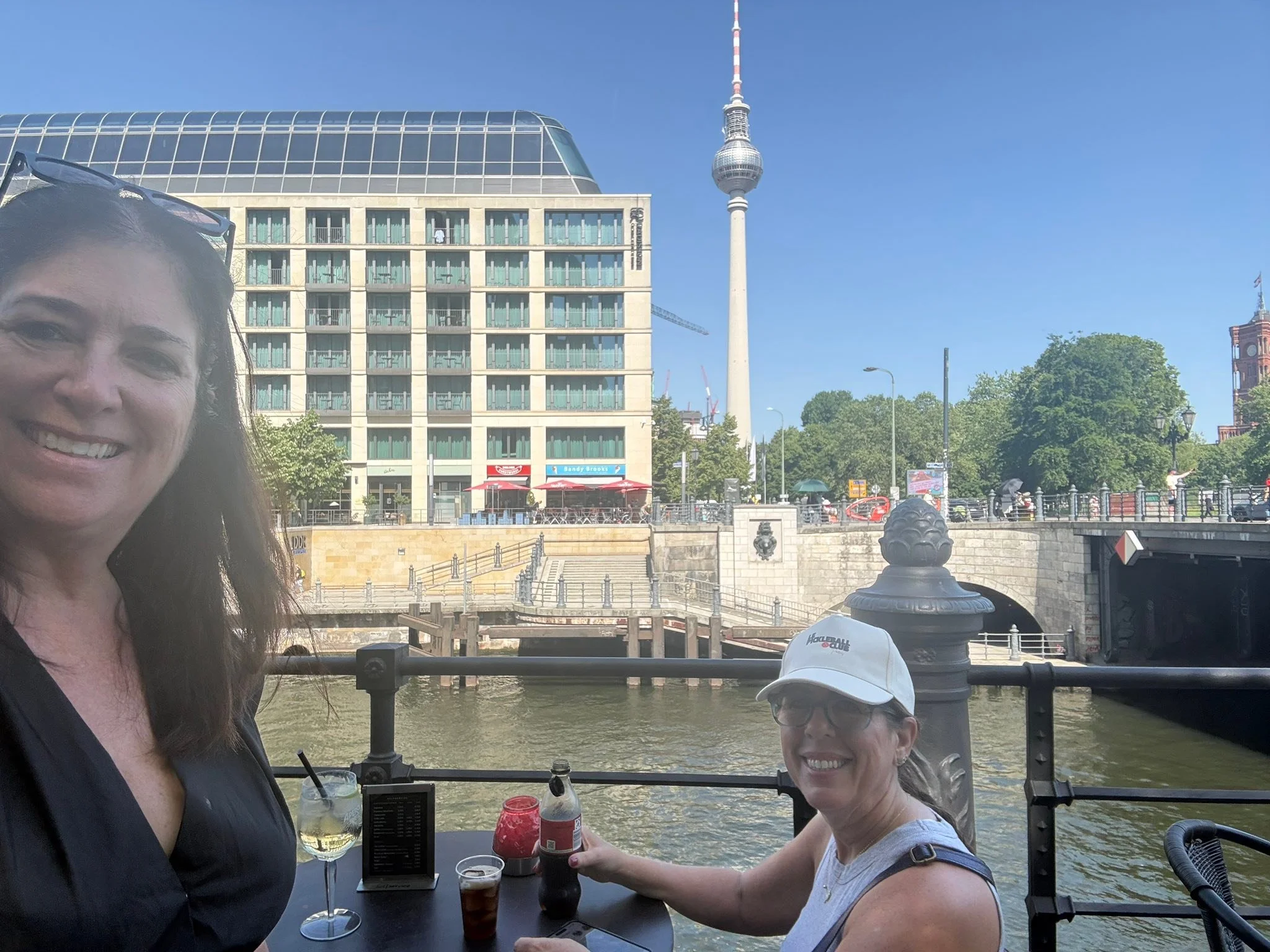 #stacyandmayvaplayparis see Berlin. This afternoon the hop on hop off bus tour to get a lay of the land. Tomorrow a bike tour is planned