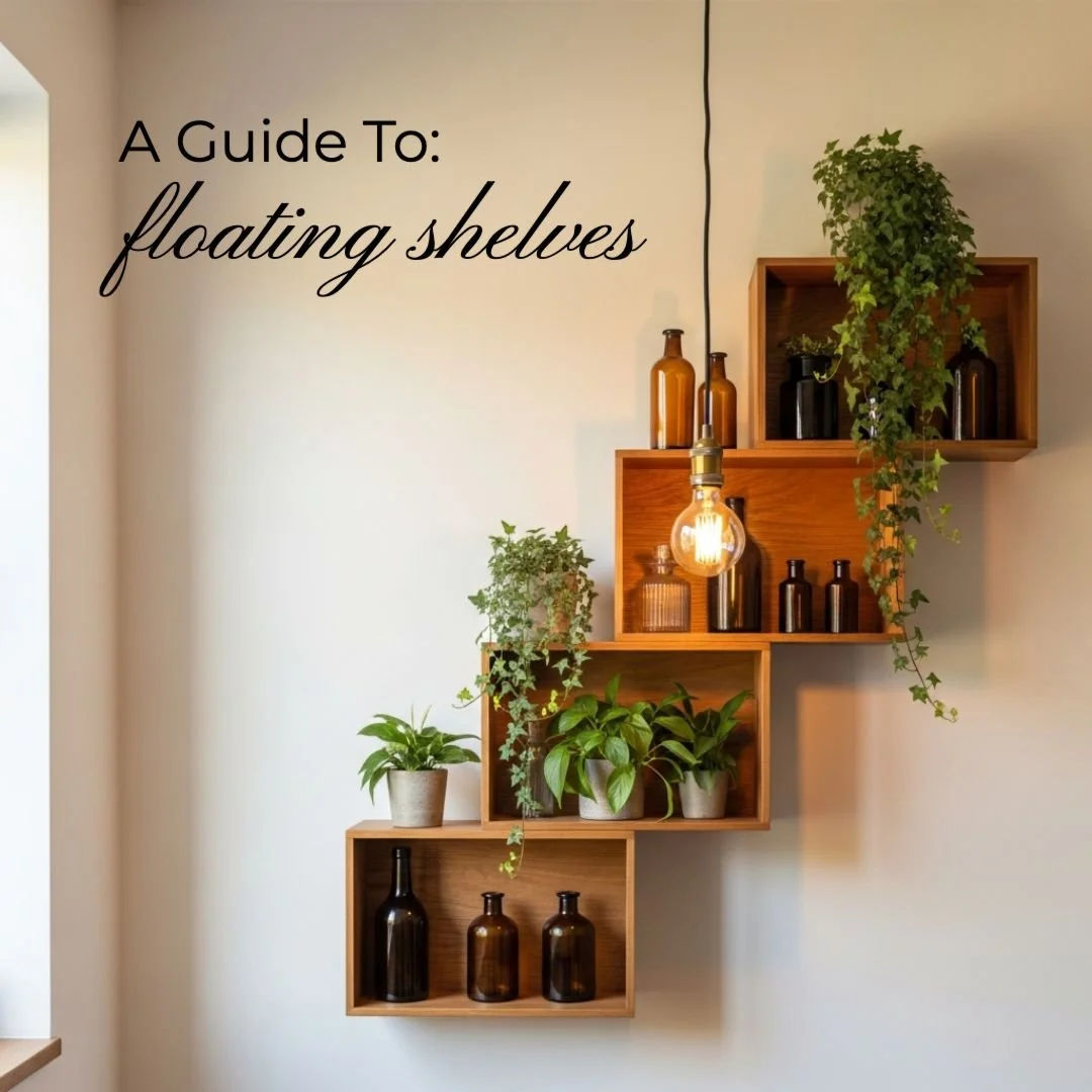 Floating shelves are a simple way to elevate both style and function in any space. Whether adding storage or creating a design moment, the right setup makes all the difference.

📏 Choose the right size &ndash; Match shelf length and depth to your 