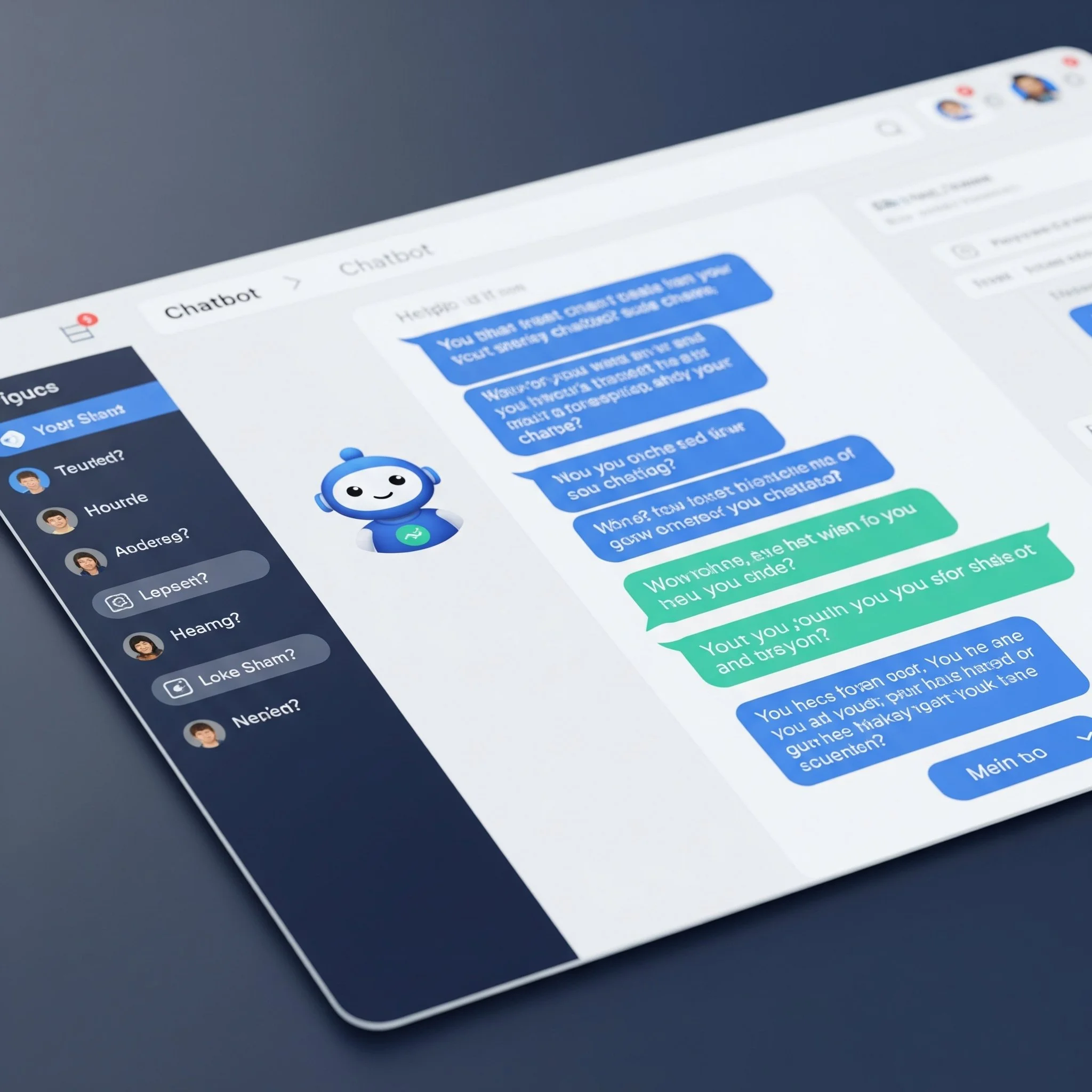 Chatbot answering customer questions