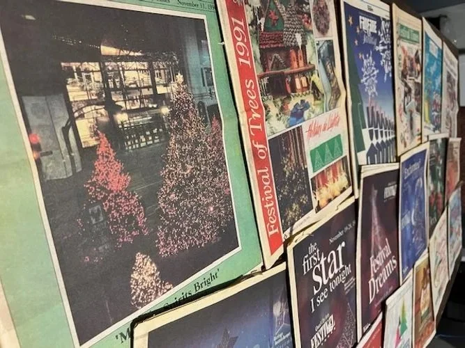 Picture of Festival of Trees programs over the years