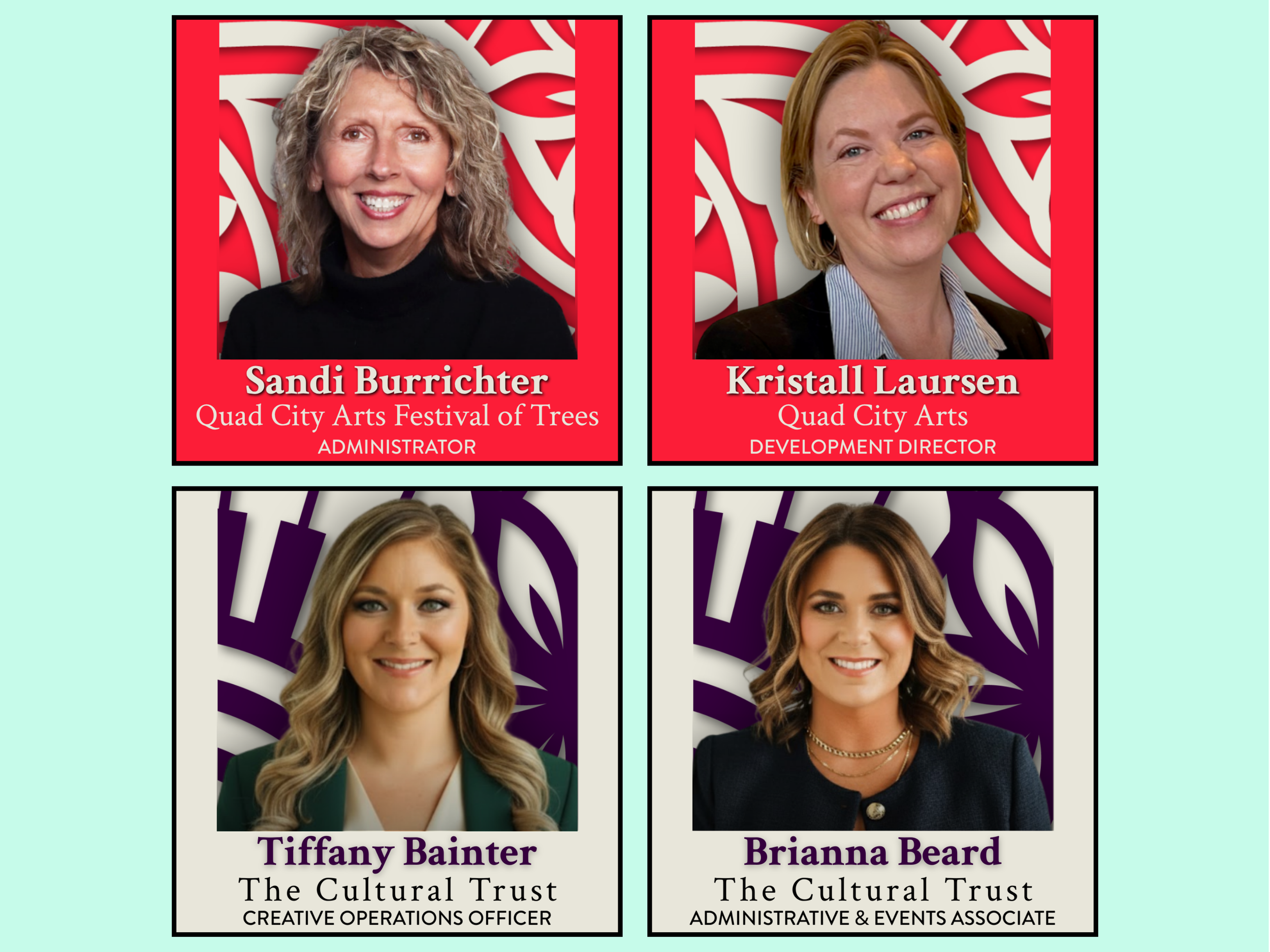 Architects of Joy Picture of Sandi Burrichter, Kristall Larsen, Tiffany Bainter and Brianna Beard