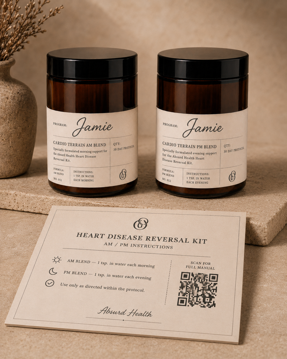 Absurd Health Heart Disease Reversal Kit