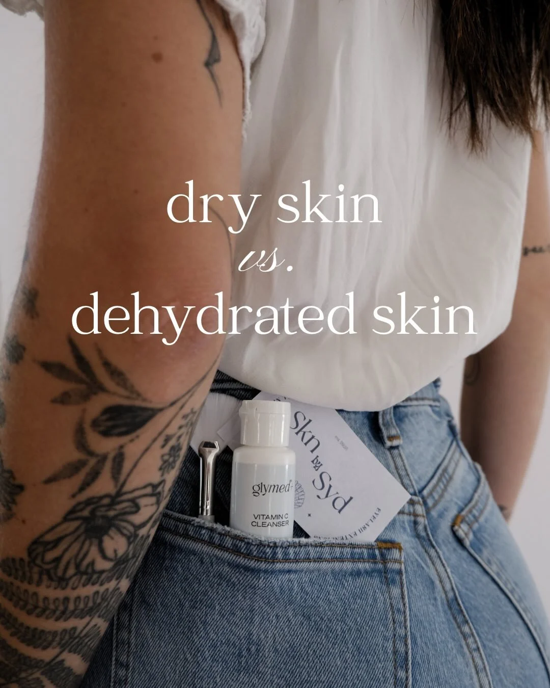 Dry skin lacks oil, dehydrated skin lacks water 🫧

It&rsquo;s essential to know the difference so you can gather the correct products and treatments for your skin 🤍

Visit Skn by Syd to get a thorough skin analysis 🕊️
#healthyskin #esthetician #al