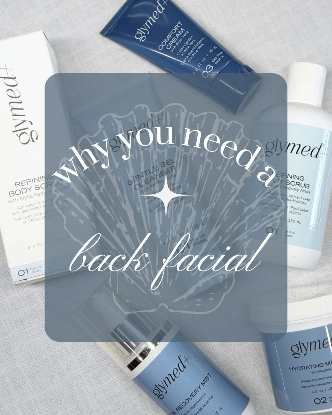 your back holds more than you think - it holds tension, stress, and buildup from daily life. it reflects the overall health and balance of your skin! 

this treatment solely focuses on your back to support lymphatic flow, release tension, and restore