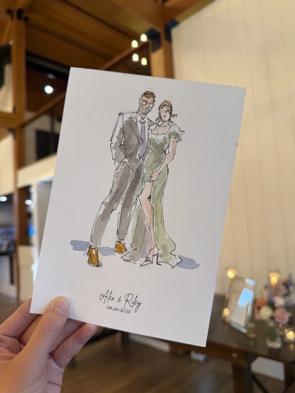 Wedding Live Guest Portraits New Hampshire Owl's Nest9.jpeg