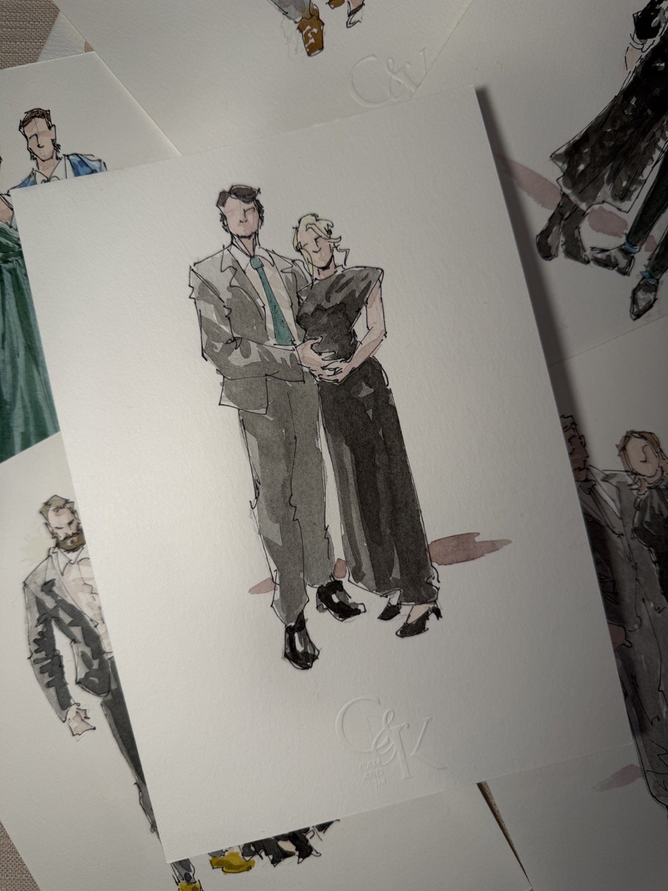 Northshore Live Wedding Guest Portrait Artist6.jpeg