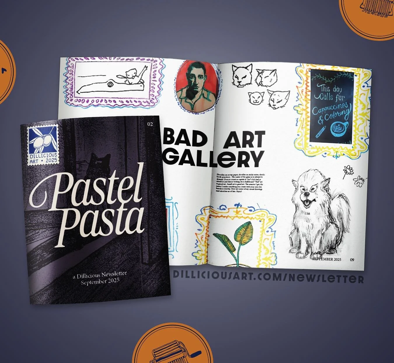 Sometimes the bots and the AI and the rage-bait of social media make participating in it feel lame and boring. Last month, I started a goofy little artist newsletter to engage myself outside of that. Free to sub if you wanna see more of my personal a