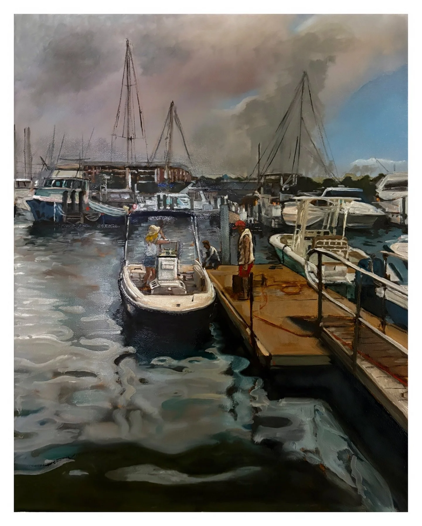 &ldquo;The Birds Know&rdquo; 16x20 Oil on Canvas

I&rsquo;ve abused my brushes long enough for this one. I think I&rsquo;m going to DIY a nice wooden frame so keep an eye out for that noise. 🛥️⛴️🌊 #NSB