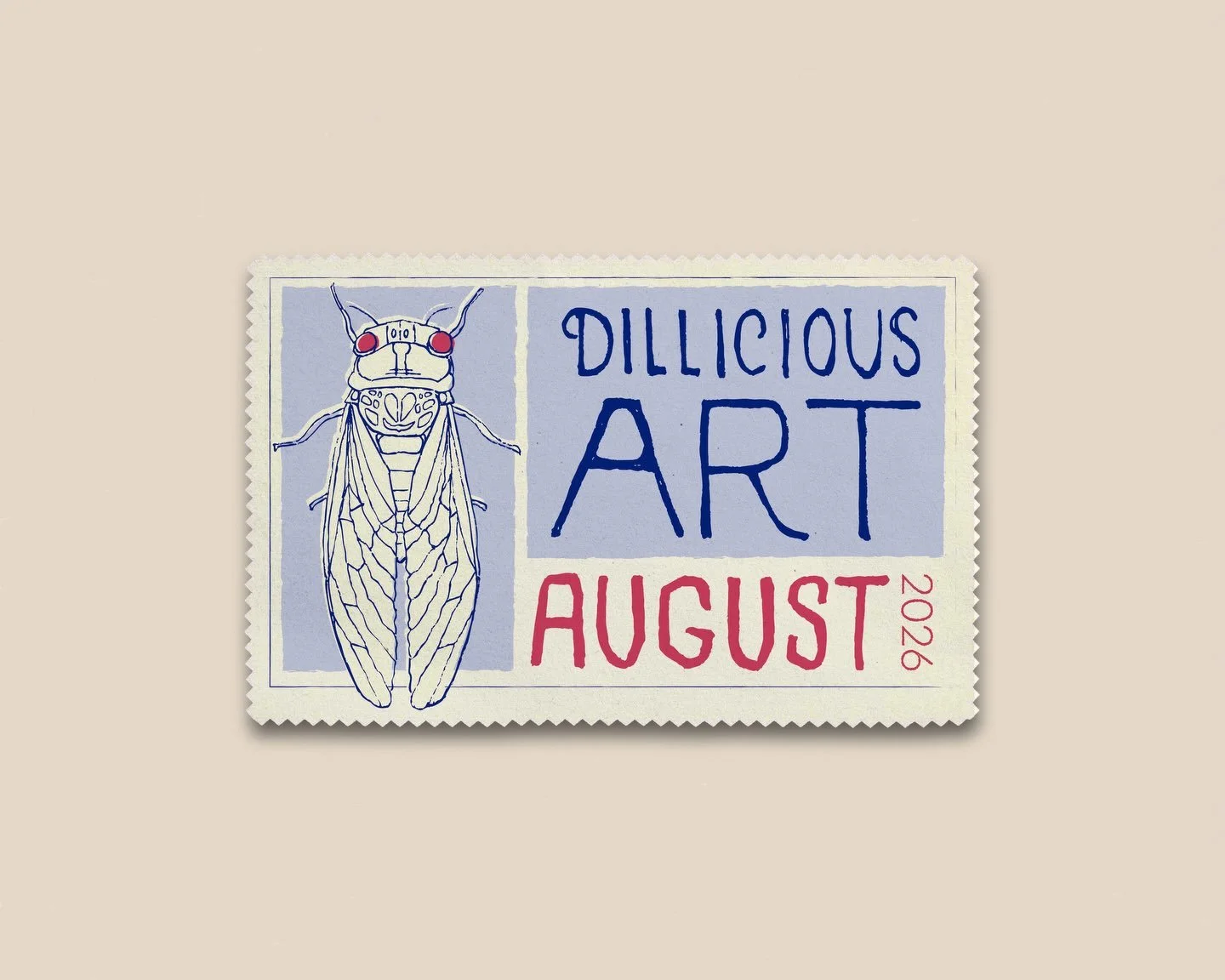 Unique little stamp design for next month&rsquo;s Pastel Pasta Newsletter. Every edition of the zine gets an original stamp design in the top left corner because I think it&rsquo;s cute and fun and makes it feel like you&rsquo;re receiving something 